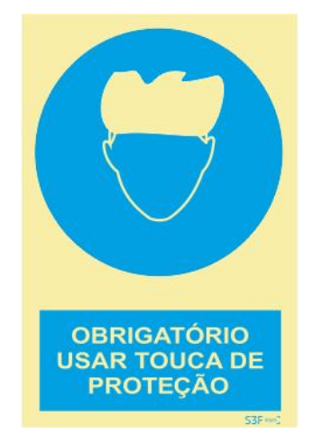 Sinais de Obrigação - Vinil 150x200mm