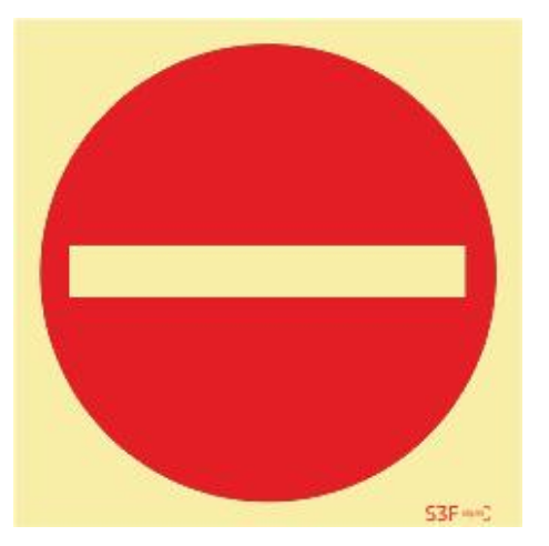Sinais de Parque de Estacionamento - Fotoluminescente 1F. 200x200mm