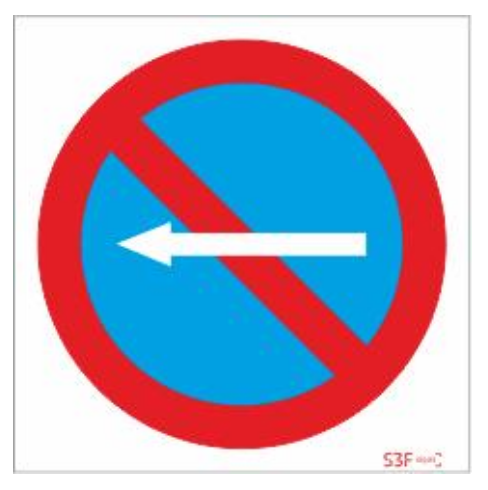Sinais de Parque de Estacionamento - Fotoluminescente 1F. 200x200mm