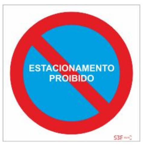 Sinais de Parque de Estacionamento - Fotoluminescente 1F. 200x200mm