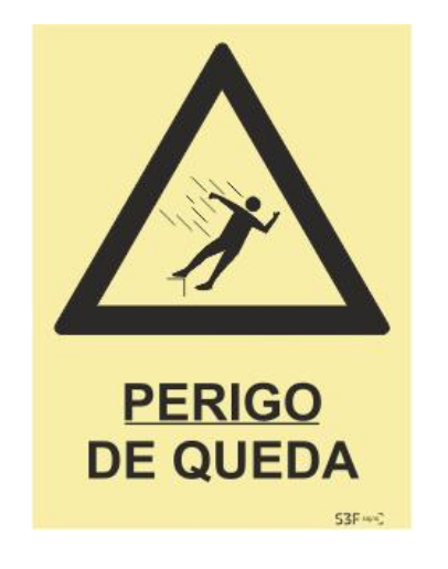 Sinais de Perigo - PVC Opaco 200x300mm