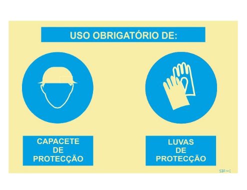 Sinal Composto - Vinil 400x300mm