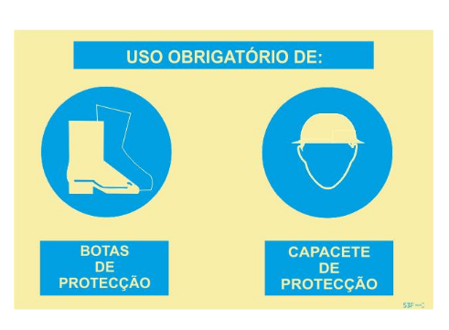 Sinal Composto - Vinil 400x300mm