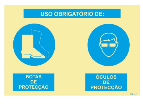 Sinal Composto - Vinil 400x300mm