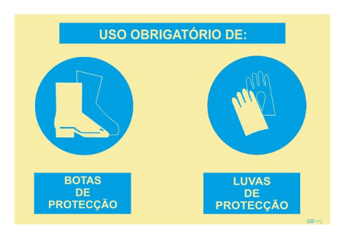 Sinal Composto - Vinil 400x300mm