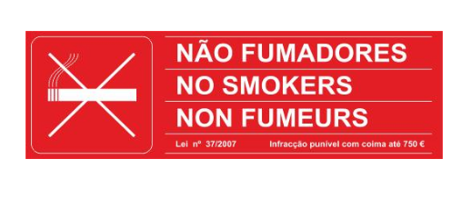 Sinal de Condomínio - PVC Opaco 160x55mm