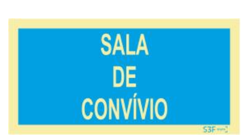 Sinal de Condomínio - Vinil 200x100mm