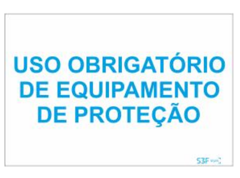 Sinal de Estaleiro - Vinil 400x300mm
