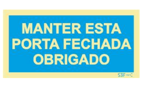 Sinal de Informação - Vinil 200x100mm
