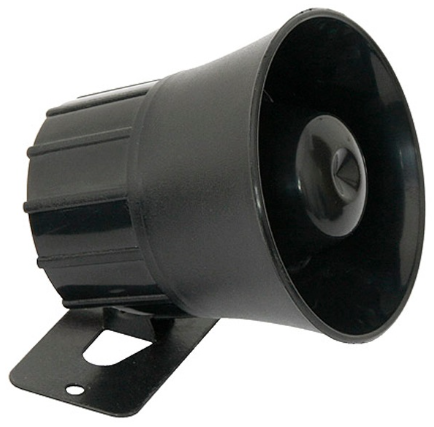 Sirene Electrónica 6 Tons 12V / 10W / 108dB