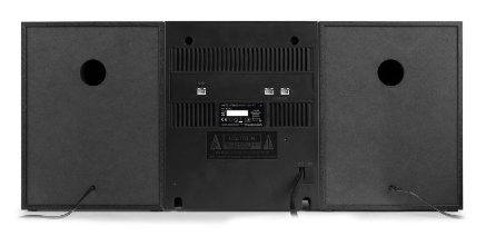 Sistema Hi-Fi Metz 30W Bluetooh/CD/DAB+/FM/USB (Alumínio) - AUDIZIO