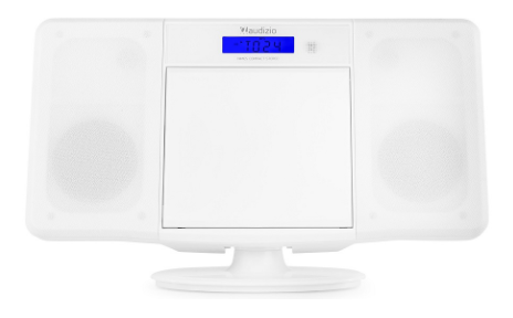 Sistema Hi-Fi Stereo Nimes 50W Bluetooh/CD/FM/USB (Branco) - AUDIZIO