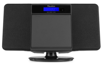 Sistema Hi-Fi Stereo Nimes 50W Bluetooh/CD/FM/USB (Preto) - AUDIZIO