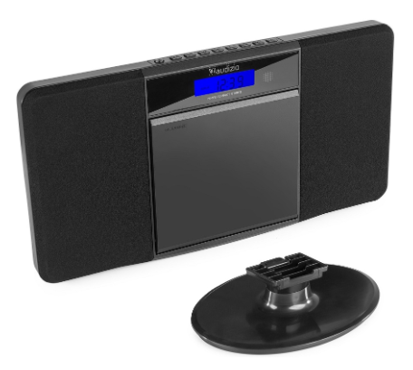 Sistema Hi-Fi Stereo Nimes 50W Bluetooh/CD/FM/USB (Preto) - AUDIZIO