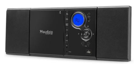 Sistema Hi-Fi Stereo Reims 40W Bluetooh/CD/FM/USB (Preto) - AUDIZIO