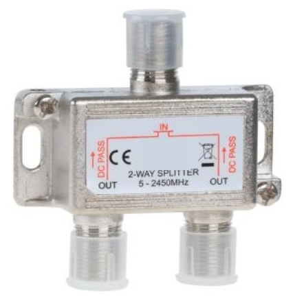 Spliter Repartidor 2 Vias 5-2050Mhz