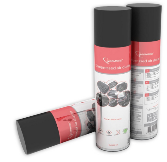 Spray Ar Comprimido (600ml) - GEMBIRD