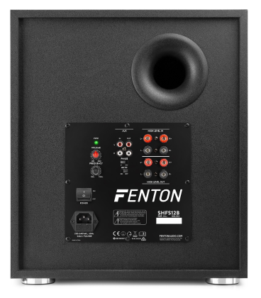 Subwoofer Amplificado 12" 400W (SHFS12B) - FENTON