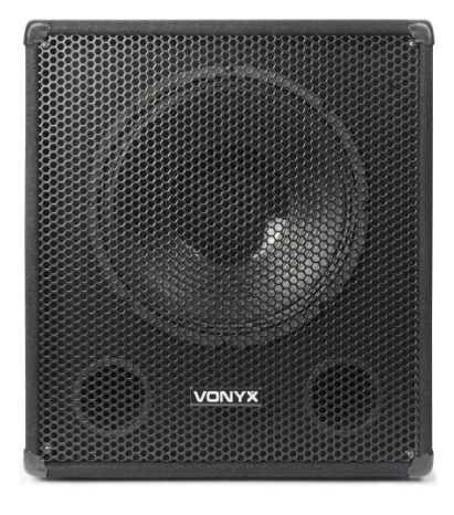 Subwoofer Bi-Amplificado 15" 600W (SMWBA15) - VONYX
