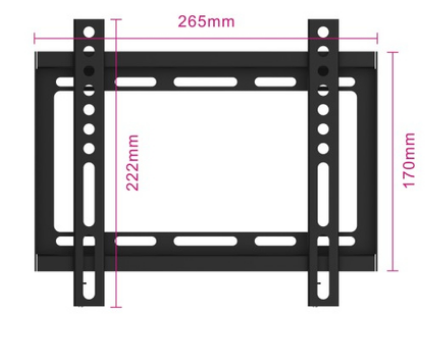 Suporte TV 35Kg 42" (Preto) - EWENT