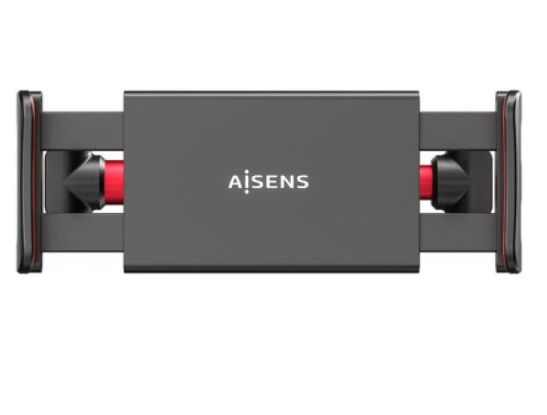 Suporte de Carro p/ Smartphone/Tablet (Preto/Vermelho) - AISENS