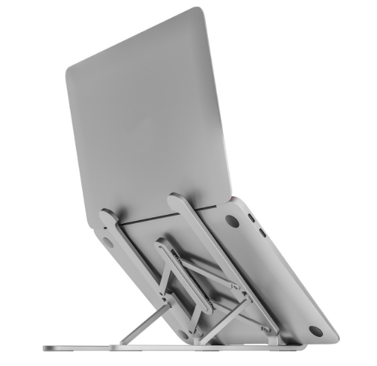 Suporte de Elevação p/ Monitor/Tablets/Livros (Prateado) - AISENS