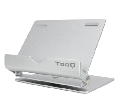 Suporte de Mesa p/ Smartphone (Prateado) - TooQ