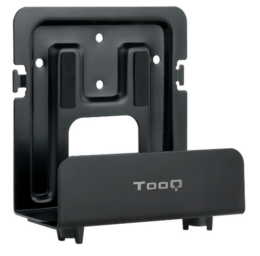 Suporte de Parede Universal p/ Mini PC / Router (Preto) - TOOQ