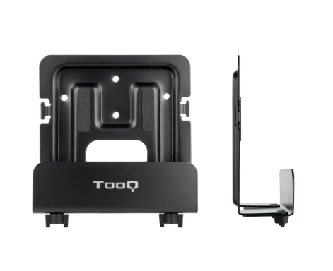Suporte de Parede Universal p/ Mini PC / Router (Preto) - TOOQ