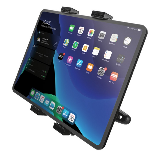 Suporte de Tablet p/ Encosto de Cabeça do Banco do Carro (Preto) - TRUST