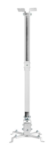 Suporte de Tecto Inox p/ Projetores Branco (até 560 mm) - AISENS