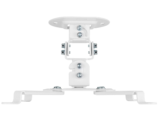 Suporte de Tecto p/ Projetores 13.5Kg (Branco) - AISENS