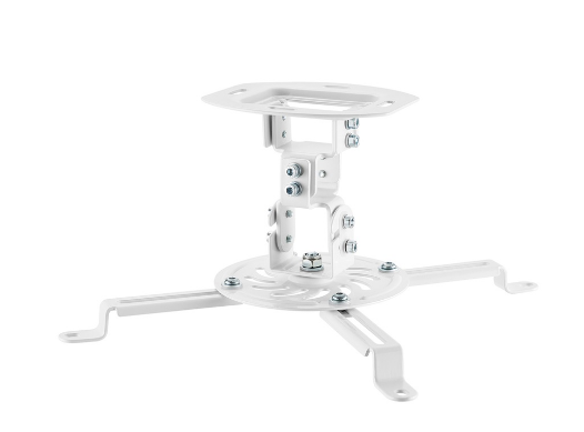 Suporte de Tecto p/ Projetores 13.5Kg (Branco) - AISENS