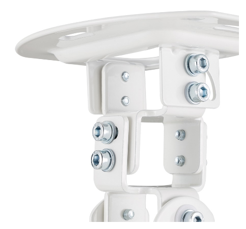 Suporte de Tecto p/ Projetores 13.5Kg (Branco) - AISENS