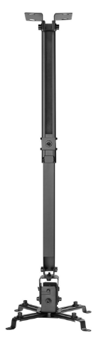 Suporte de Tecto p/ Projetores (Preto) - AISENS