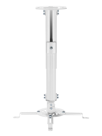 Suporte de Teto p/ Projetor 13.5Kg 360º (Branco) - AISENS