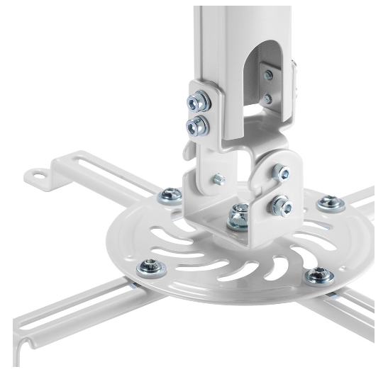 Suporte de Teto p/ Projetor 13.5Kg 360º (Branco) - AISENS