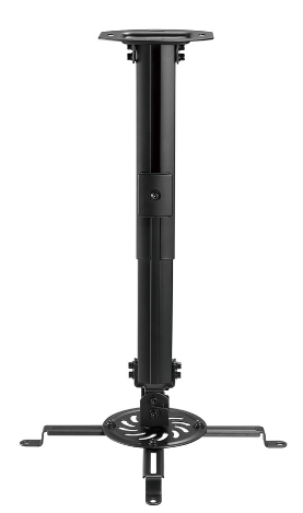 Suporte de Teto p/ Projetor 13.5Kg 360º (Preto) - AISENS