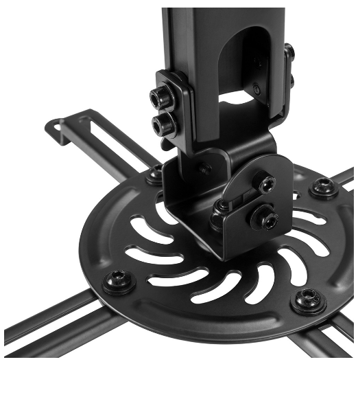 Suporte de Teto p/ Projetor 13.5Kg 360º (Preto) - AISENS