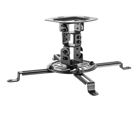 Suporte de Teto p/ Projetor 13.5Kg 360º (Preto) - AISENS