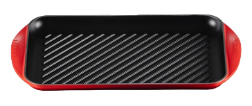 Tabuleiro Grill Classic de Ferro Fundido 40cm (Cereja) - LE CREUSET