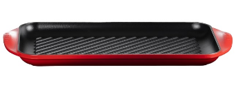 Tabuleiro Grill Classic de Ferro Fundido 40cm (Cereja) - LE CREUSET