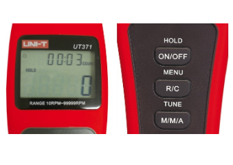 Tacómetro Digital 10 ~ 99999 RPM - UNI-T