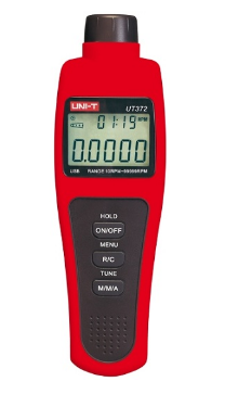 Tacómetro Digital 10 ~ 99999 RPM c/ Interface USB - UNI-T