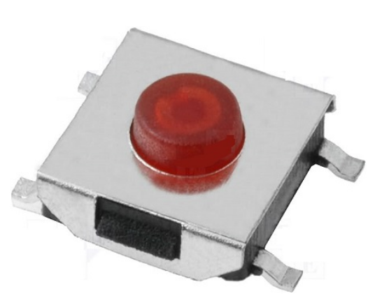 Tact Switch SMD SPST-NO OFF-(ON) - 6,2 x 6,2mm