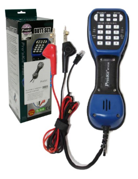 Telefone Profissional p/ Testar Telecomunicações - Proskit
