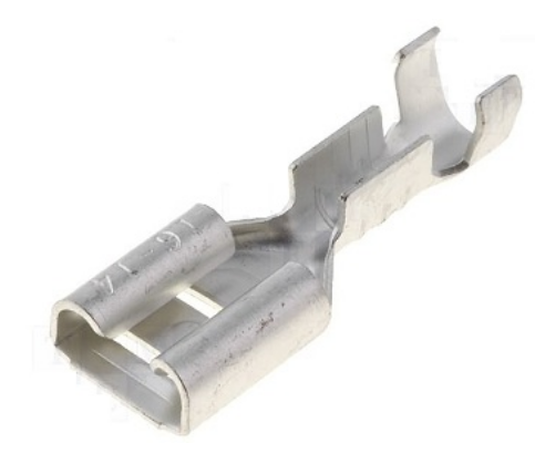 Terminal Ligação Fêmea (6,3 x 8mm)
