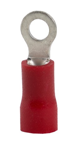 Terminal de Olhal Isolado Vermelho 3,2mm