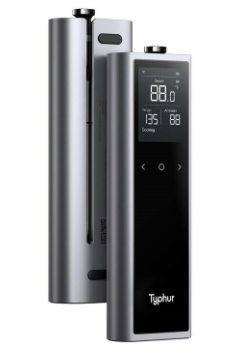 Termómetro Digital Sync One c/ Sonda s/ Fios IPX8 (Cinzento/Preto) - TYPHUR