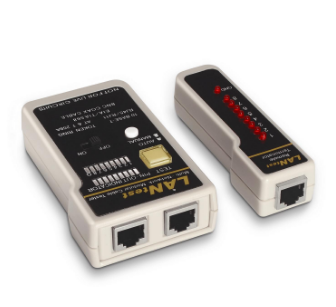 Testador Cabo de Rede UTP/STP (Preto/Cinzento) - AISENS